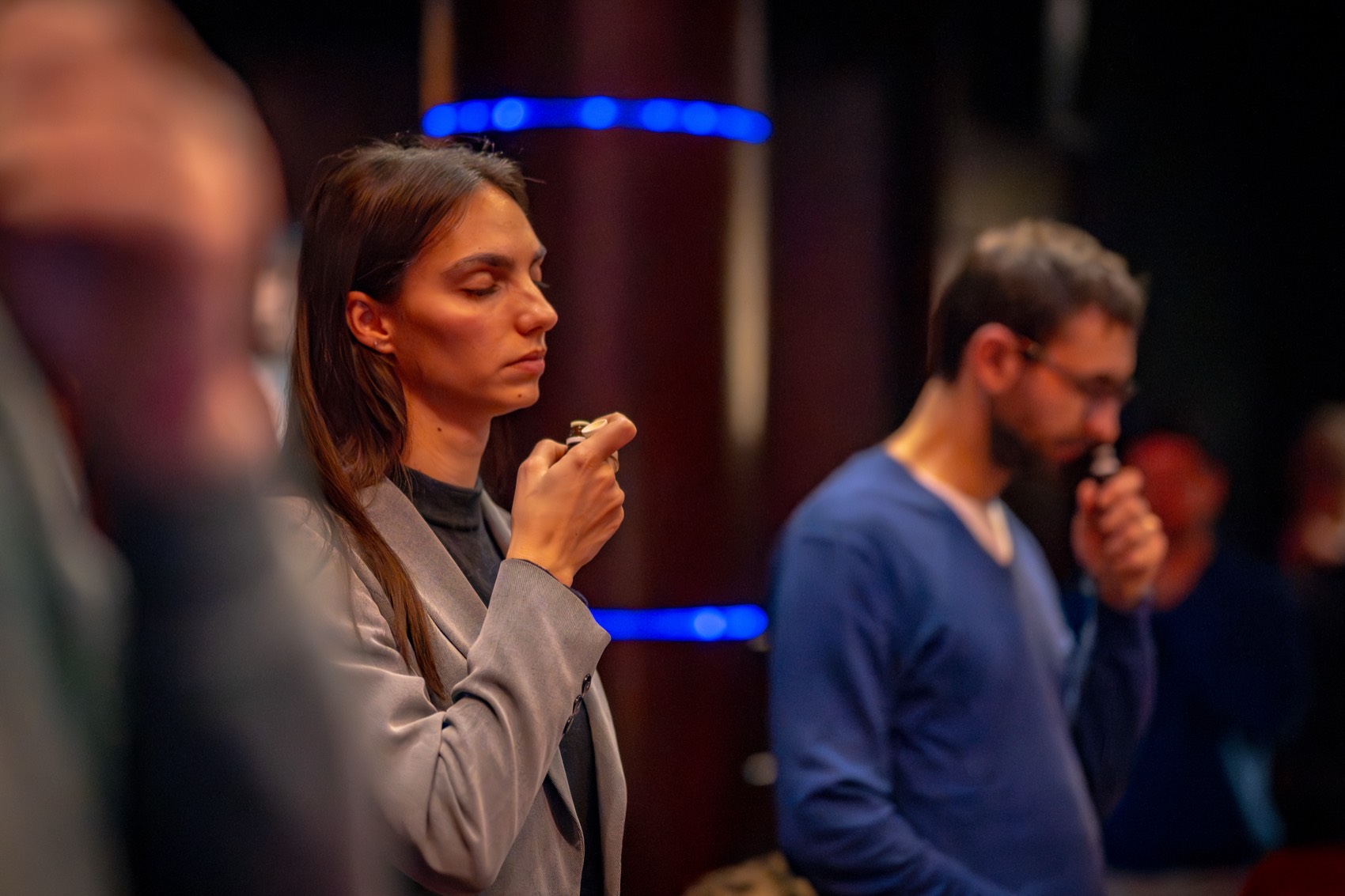 Un exercice pendant la journée immersive